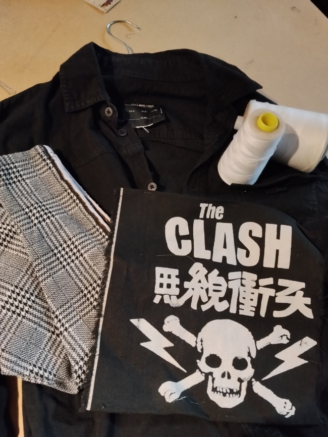 Chemise custom homme rock 