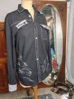 Chemise custom homme rock 