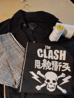 Chemise custom homme rock 